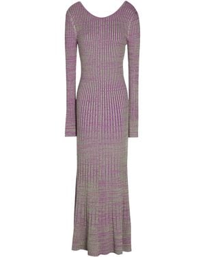 8 by YOOX Long Dress - Purple