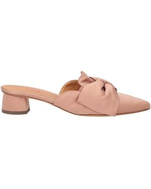 Chie Mihara Mules & Clogs Textile Fibers - Pink