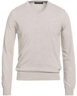 Daniele Alessandrini Jumper Merino Wool, Cashmere, Viscose - White