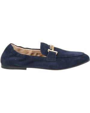 Tod's Midnight Loafers Soft Leather - Blue
