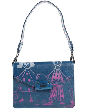 Gabs Handbag Calfskin - Blue