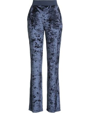 Moschino Trousers Polyester, Elastane, Cotton - Blue