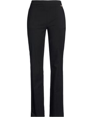 CafeNoir Pants Viscose, Nylon, Elastane - Black