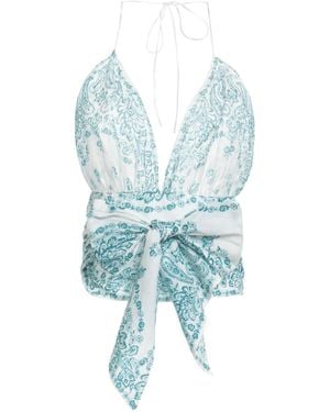 Alexandre Vauthier Top - Blue