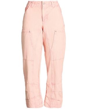 Free People We The Free Trousers Cotton - Pink