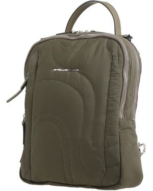 Piquadro Backpack Cow Leather, Eva (Ethylene - Green