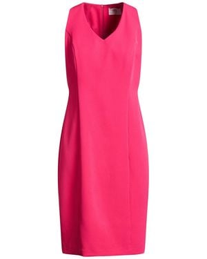 Gai Mattiolo Vestido Midi - Rosa