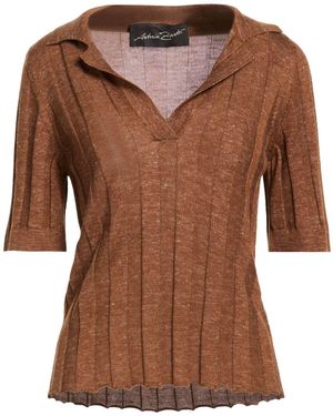 Antonia Zander Sweater Cashmere, Silk, Hemp - Brown