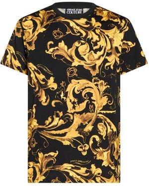 Versace Jeans Couture T-Shirt Cotton - Yellow