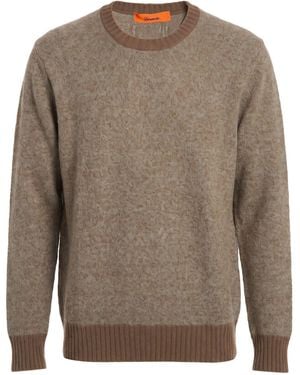 Drumohr Khaki Sweater Lambswool - Brown
