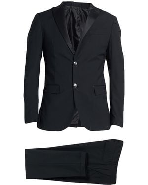 ANDREA DES HOMME Suit Polyester, Viscose, Elastane - Blue