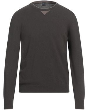 Fedeli Lead Jumper Virgin Wool, Cashmere - Grey