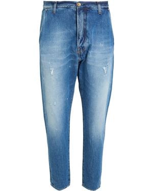 Aglini Jeans Cotton - Blue