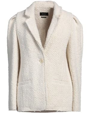 Isabel Marant Blazer Acrylic, Wool, Polyester - White