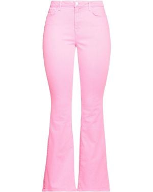 L'Agence Jeans Cotton, Elastane - Pink