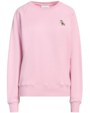 Maison Kitsuné Sweatshirt Cotton - Pink