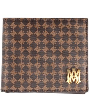 Amiri Wallet Leather - Brown