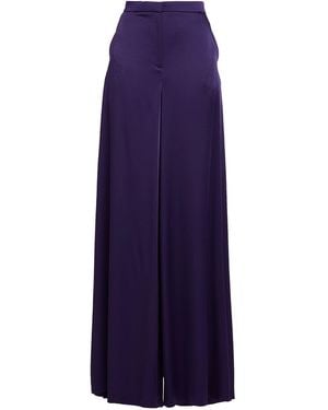 Maison Rabih Kayrouz Pants Acetate, Viscose - Purple
