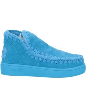 Mou Botines de caña alta - Azul
