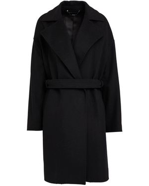 Heresis Coat Virgin Wool - Black