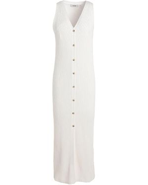 COS Vestido midi - Blanco