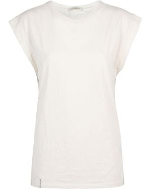 hinnominate Mini Dress Rayon, Polyester, Elastane - White
