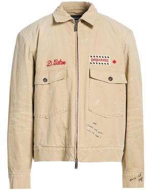 DSquared² Jacket Cotton - Natural