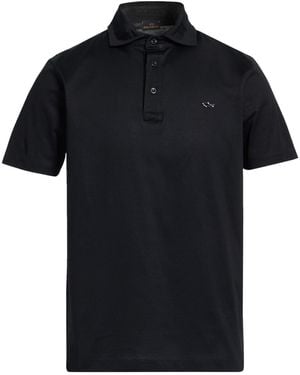 Paul & Shark Polo Shirt Cotton - Black