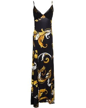 Versace Jeans Couture Maxi-Kleid - Weiß