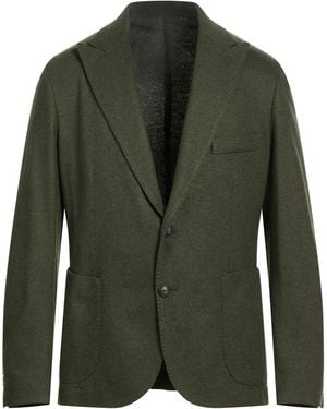 Barba Napoli Dynamic Blazer Wool, Polyamide - Green