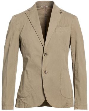 Bob Taupe Blazer Cotton, Elastane - Natural