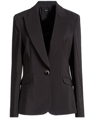 Hanita Blazer Polyester, Elastane - Black