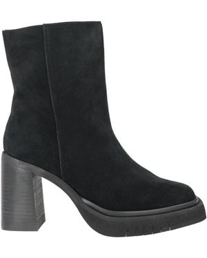 Alma En Pena. Ankle Boots Leather - Black