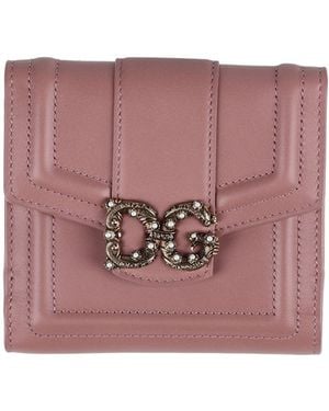 Dolce & Gabbana Wallet Calfskin - Pink