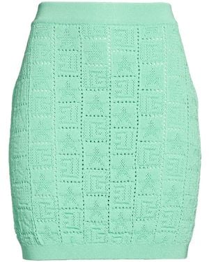 Balmain Mini Skirt - Green