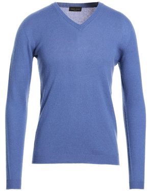 Roberto Collina Slate Sweater Cashmere - Blue