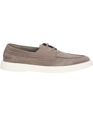 Fabiano Ricci Loafers Leather - Grey