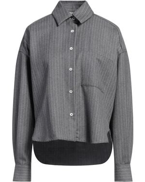 Laneus Shirt Wool, Elastane - Gray