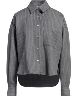 Laneus Shirt Wool, Elastane - Grey