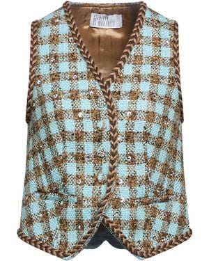 GIUSEPPE DI MORABITO Tailored Vest Polyester, Wool - Green