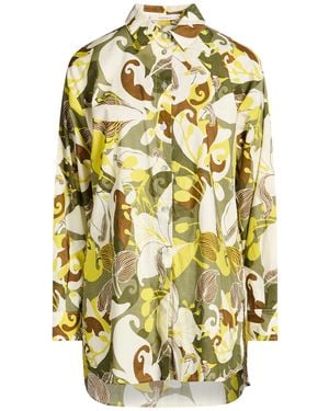 Maliparmi Military Shirt Cotton - Metallic