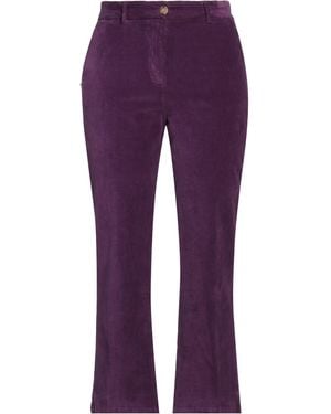 White Sand Trouser - Purple