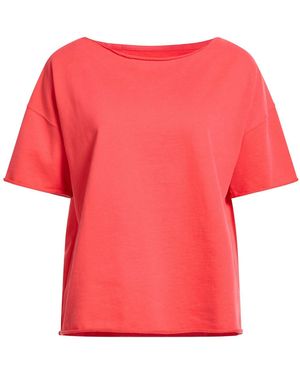 Juvia Coral Sweatshirt Cotton, Polyester - Red