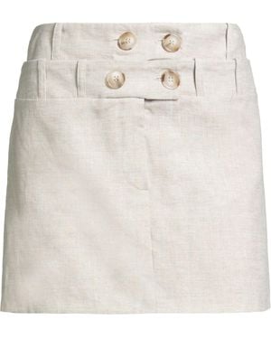 LA SEMAINE Paris Mini Skirts - Natural