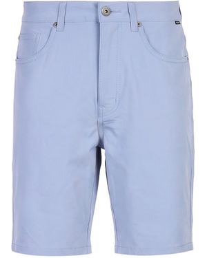 Quiksilver Shorts & Bermuda Shorts Nylon, Polyester, Elastane - Blue
