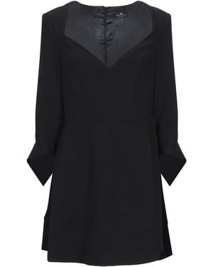 Elisabetta Franchi Short Dress - Black