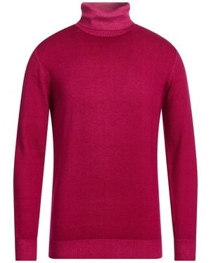 Diktat Rollkragenpullover - Rot