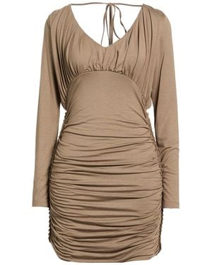EUREKA by BABYLON Mini Dress Viscose, Elastane - Natural