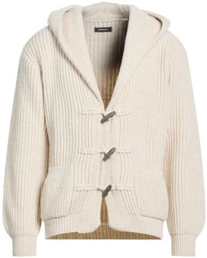 Imperial Cream Cardigan Wool, Acrylic - Natural
