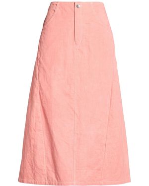 STORY mfg. Midi Skirt Organic Cotton - Pink